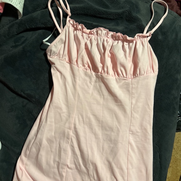 Pink mini dress - Picture 3 of 5